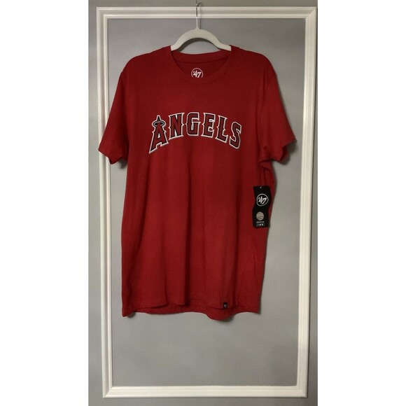 XXL Los Angeles Angels Albert Pujols 47 MVP SUPER TEE Red Men's NWT - Picture 1 of 3